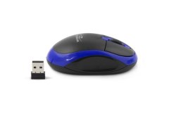 TM116B Titanum mysz bezprz. 2.4ghz 3d opt. usb vulture czarno-niebieska Titanum