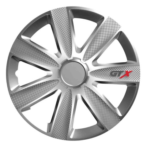 Kołpak samochodowy carbon srebrny gtx 16" cali VERSACO
