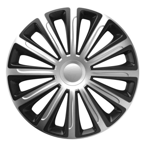 Kołpak samochodowy czarno srebrny trend silver&black 15" cali VERSACO