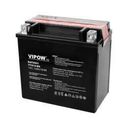 Akumulator VIPOW typu MC do motocykli 12V 14Ah Vipow