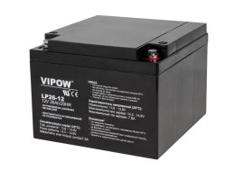 Akumulator żelowy VIPOW 12V 26Ah Vipow