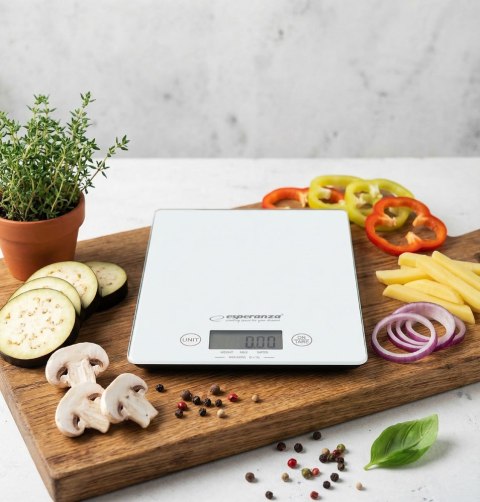 EKS002W Esperanza waga kuchenna lemon biała Esperanza
