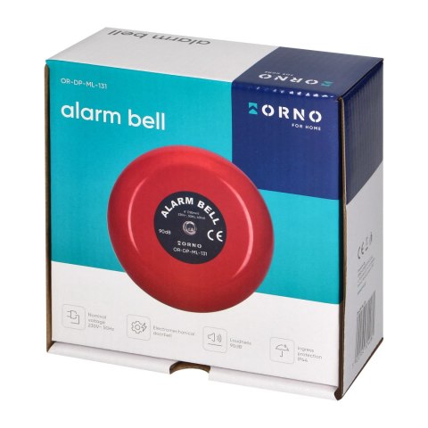Dzwonek szkolny 230V, 90dB Orno