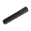 Listwa zasilająca R5 5g 3m czarna ARcon Armac