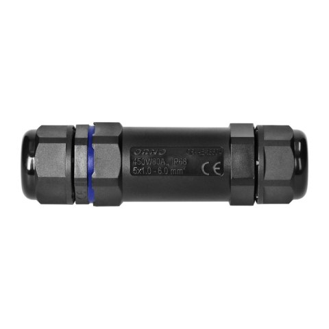Konektor kablowy prosty M25 IP68, 5x6mm-, 450V/30A Orno