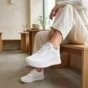 Półbuty sportowe casual białe Remonte Rieker D2V04-80 Rieker