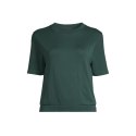 Koszulka CASALL Seamless Rib Sleeve Tee zielony Casall