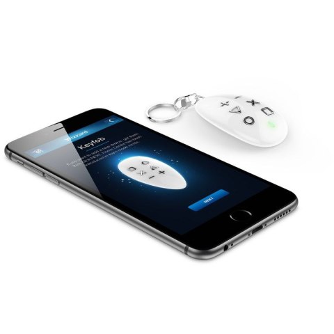 Pilot zdalnego sterowania FIBARO KeyFob, biały (FGKF-601 ZW5) FIBARO