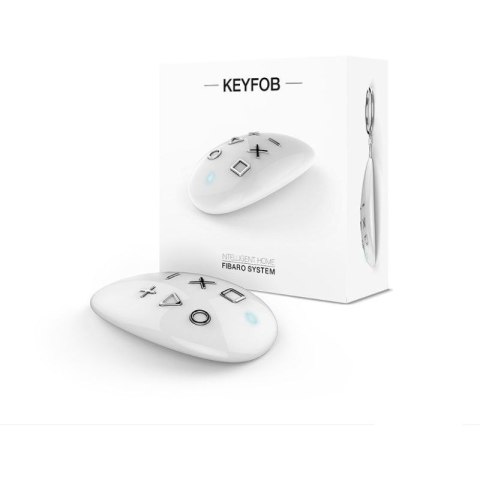 Pilot zdalnego sterowania FIBARO KeyFob, biały (FGKF-601 ZW5) FIBARO