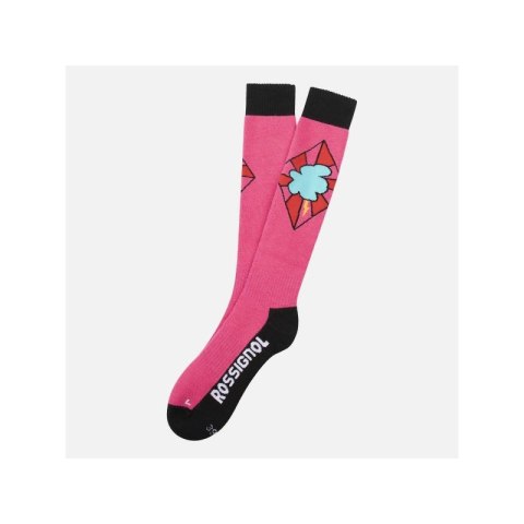 Skarpety Rossignol W Switti Socks różowy Rossignol