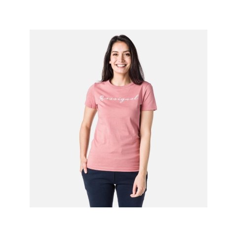 T-Shirt ROSSIGNOL W Logo Rossi Tee czerwony Rossignol