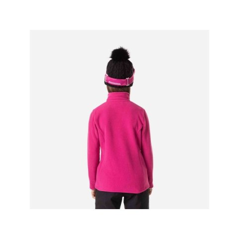 Bluza Rossignol Girl 1/2 Zip Fleece różowy Rossignol