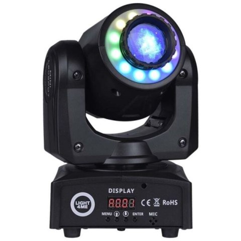 LIGHT4ME 30 SPOT RING - Głowica ruchoma LED, 30 W Light4Me