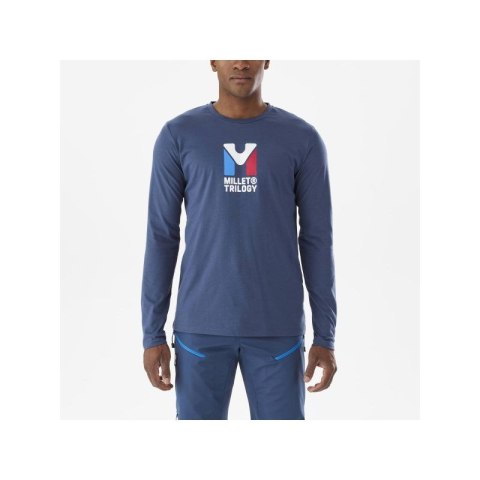 Koszulka MILLET M Chamonix Tri Ts Ls granatowy Millet