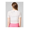 Koszulka CASALL Delight Short Wrap Tee biały Casall