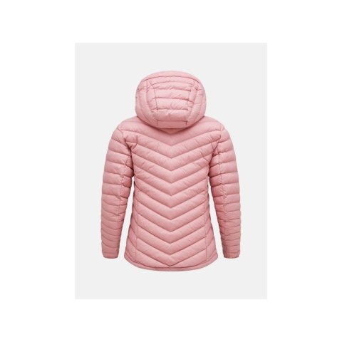 Kurtka puchowa Peak Performance W Frost Down Hood Jacket różowy Peak Performance