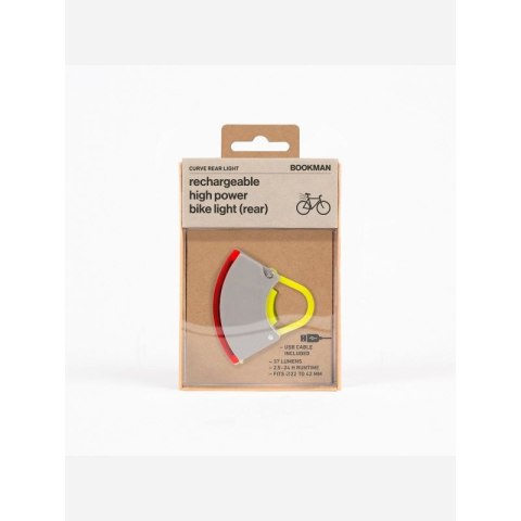 Lampka rowerowa BOOKMAN Curve Rear Light 37lm zielony Bookman