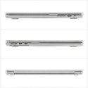 Etui Tech-Protect Softshell na MacBook Air 13" 2023 / 2024 / 2025 / 2026 - przezroczyste Tech-Protect