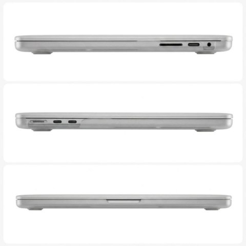 Etui Tech-Protect Softshell na MacBook Pro 16" 2021 / 2023 / 2024 / 2025 / 2026 - czarne matowe Tech-Protect