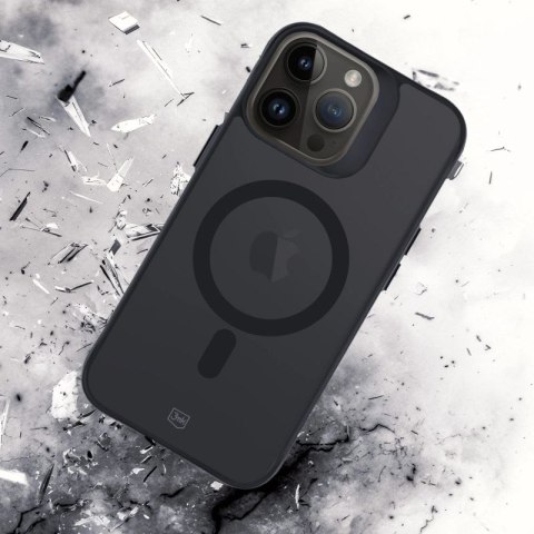 Etui 3mk Smoke MagCase z MagSafe na iPhone 15 Pro - półprzezroczyste 3mk Protection