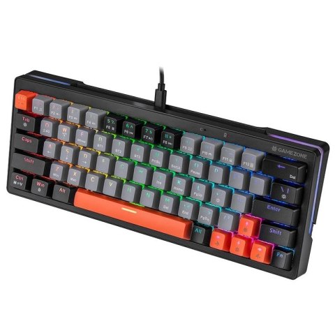 TRACER KLAWIATURA GAMEZONE EVO1 HOT SWAP 63 SZARA Tracer