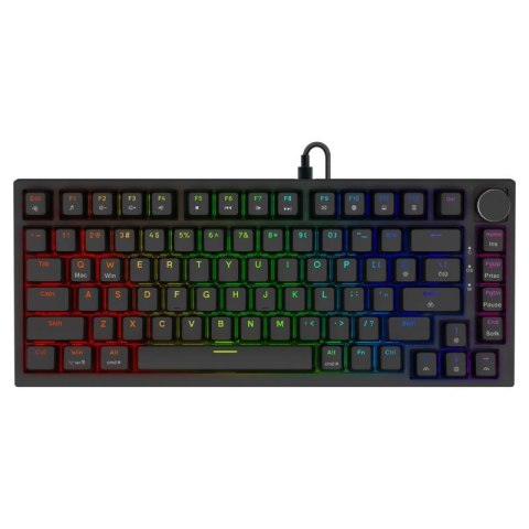 SAVIO KLAWIATURA MAGNETYCZNA ASTRAL BLACK OUTEMU WHITE JADE RGB Savio