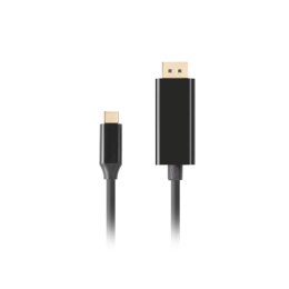LANBERG KABEL USB-C(M)->DISPLAYPORT(M) 1M 4K 60HZ CZARNY CA-CMDP-10CU-0010-BK Lanberg