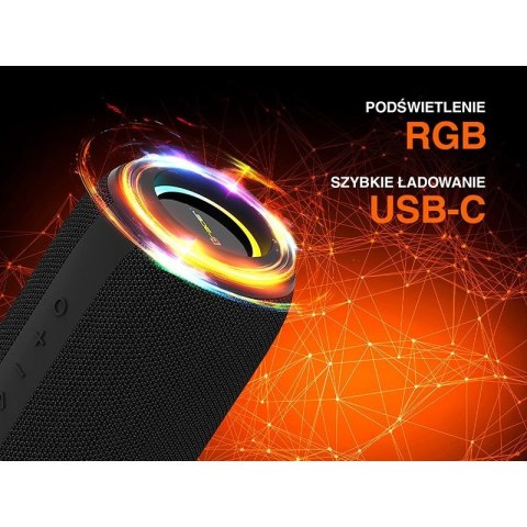 TRACER GŁOŚNIK TWS XTREMEBEAT MID BLUETOOTH RGB Tracer