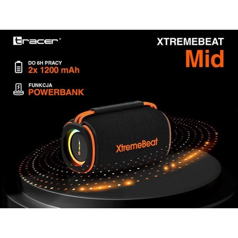 TRACER GŁOŚNIK TWS XTREMEBEAT MID BLUETOOTH RGB Tracer