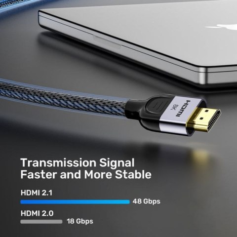 UNITEK KABEL HDMI 2.1 8K LUX OPLOT 3M Unitek