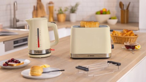 Czajnik Bosch MyMoment TWK4M227 (2400W; kremowy) BOSCH