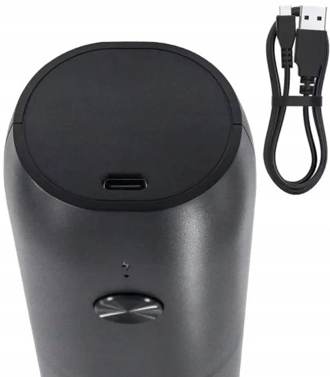Elektryczny Młynek Do Pieprzu Soli Przypraw Akku Ładowanie USB Zestaw 2 Szt Promis