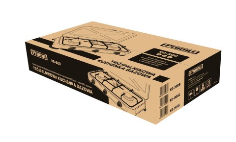 Kuchenka gazowa PROMIS KG300 SREBRNY Promis