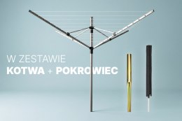 Suszarka na pranie PROMIS SU200 CAPRI ogrodowa czteroramienna Promis