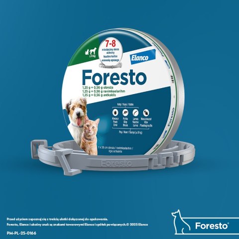 Bayer Foresto Obroża Dla Kotów I Psów 38cm Elanco