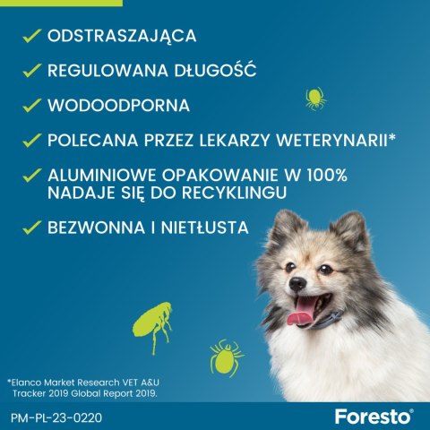 Bayer Foresto Obroża Dla Kotów I Psów 38cm Elanco