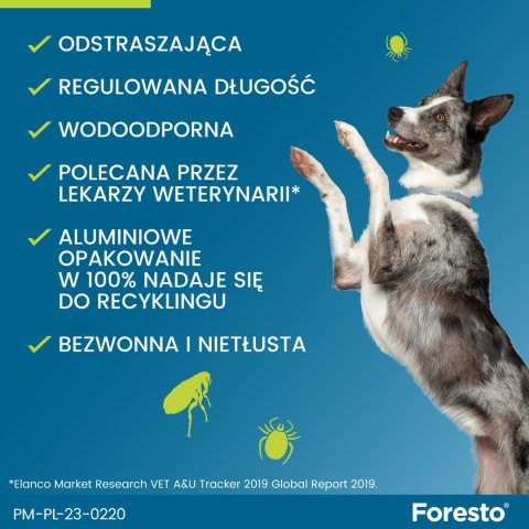 Bayer Foresto Obroża Dla Kotów I Psów 38cm Elanco