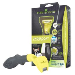 FURMINATOR Narzędzie Do Wyczesywania Podszerstka Dla Krótkowłosych Psów Miniaturowych Ras FURMINATOR