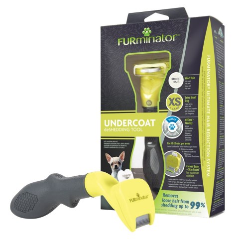 FURMINATOR Narzędzie Do Wyczesywania Podszerstka Dla Krótkowłosych Psów Miniaturowych Ras FURMINATOR