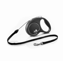 Flexi Smycz Oryginalna Black Design S Linka 5m Do 12kg Czarna Flexi