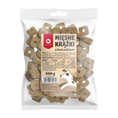 Maced Mięsne Krążki Z Kurczakiem 500g Maced