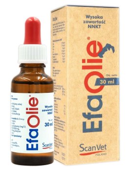 Scanvet EFA Olie Preparat Na Choroby Skóry 30ml Scanvet