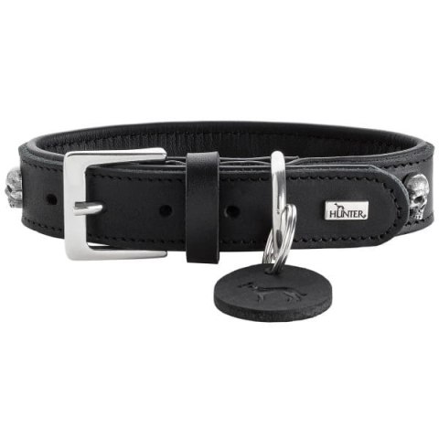 Hunter Obroża Ze Skóry Dla Psa Mombasa XS-S 35 Cm Hunter