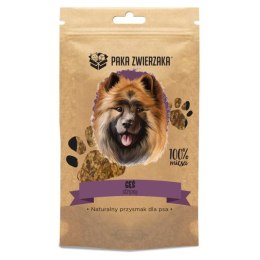 Paka Zwierzaka Stripsy 100% Gęś 80g Paka Zwierzaka