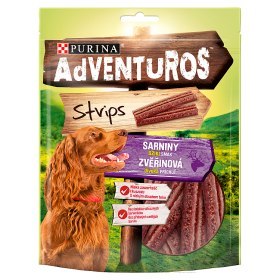 Purina Adventuros Strips Karma Dla Psów O Smaku Sarniny 90g ADVENTUROS