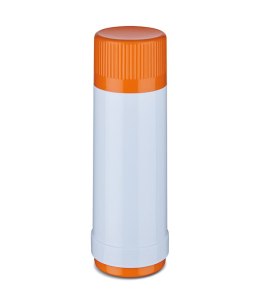 Termos ROTPUNKT typ 40 0,75 l polar-el.-clementin (biało-pomarańczowy) Made in Germany Rotpunkt