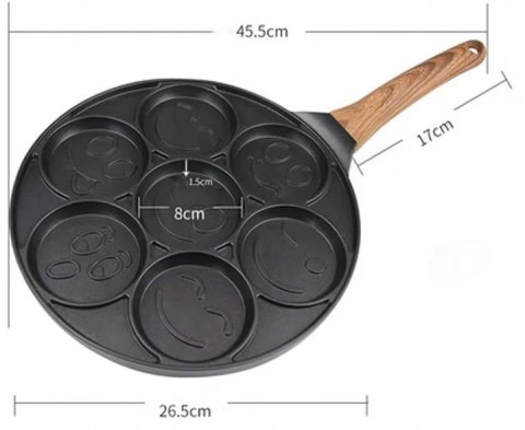 Patelnia do pancake, naleśników, placków Promis PP26 Promis
