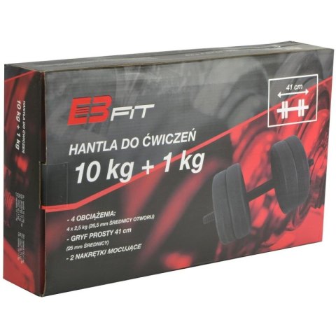 Hantel EBfit kompozytowy regulowany 10 kg Energetic Body