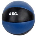 Piłka lekarska 4 kg skórzana Maxwel