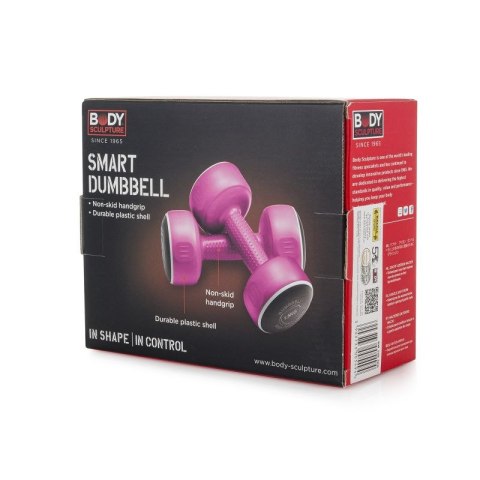 Hantle Body Sculpture SMART 2x1,5 kg BW 108 różowe Body Sculpture